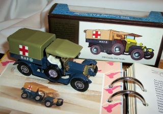“matchbox Yesteryear Y - 13 Crossley Tender Olive Green Roof & Grille Issue 12 Mib