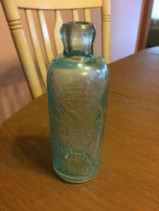 Hutchinson Bottle,  W.  H.  Cawley Co.  Dover,  N.  J.