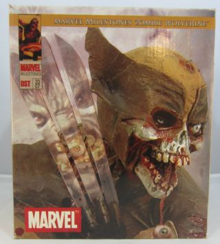 Marvel Zombie Wolverine 2007 Low 5 Of 2500 2detachable Hands Diamond Signed
