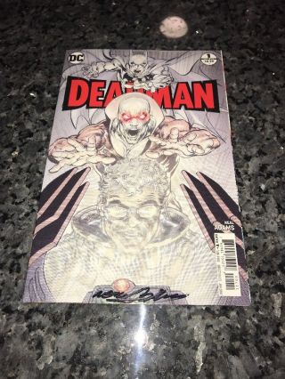 Deadman 1 Glow In The Dark Variant Signed By Neal Adams With