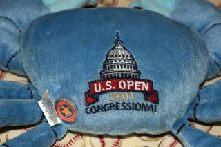 2011 US Open Congressional Country Club Blue Crab Herrington Teddy Bears 3