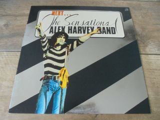 The Sensational Alex Harvey Band - Next 1973 Uk Lp Vertigo 1st Ex