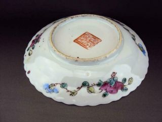 Hall Marked,  Impressive Chinese Porcelain Antique Peranakan Nyonya Straits Dish 7