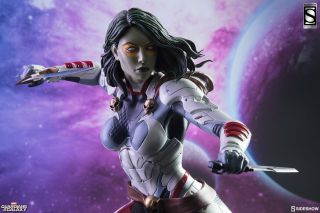 Sideshow Gamora Premium Format Exclusive Guardians Oh The Galaxy Gotg Pf Statue