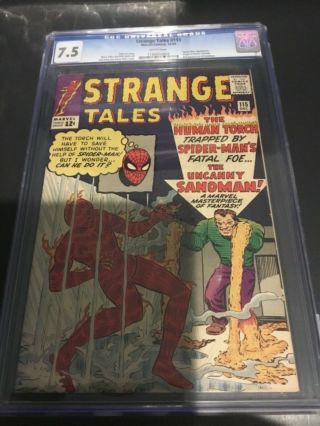 Strange Tales 115 Cgc 7.  5 Stan Lee,  Jack Kirby Marvel Origin Doctor Strange