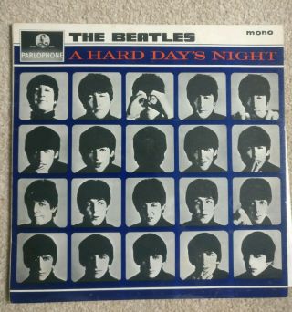 The Beatles A Hard Days Night Lp Vinyl Album Uk 1st Press Pmc 1230 Mono 1964