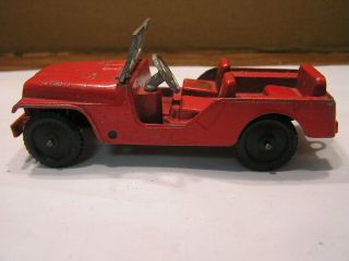 Tootsietoy Jeep,  Vintage,  Stamped Chicago 24