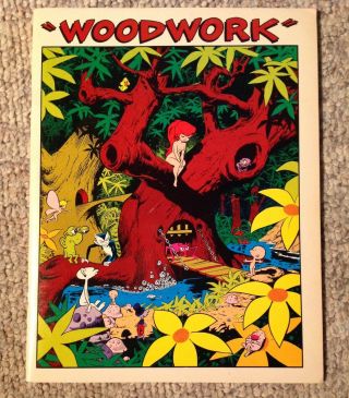 Woodwork (reprints Of Pipsqueak Papers In Witzend) By Wallace Wally Wood,  Vf,