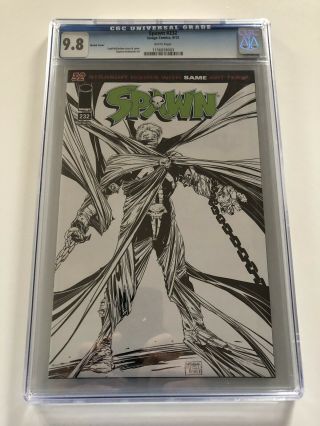 Spawn 232 Sketch Cover Cgc 9.  8
