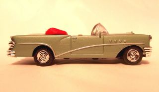 Vintage 1955 Buick Century Convertible Diecast Model Toy Car 1:43 Scale Top Down