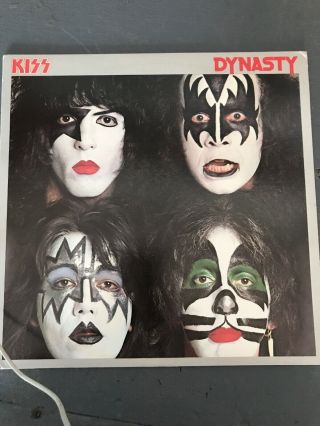 Kiss Dynasty Lp 501 Rare Barcode Sticker 1983/84 Polygram Vinyl Record