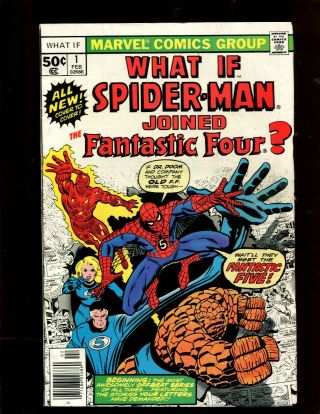 What If 1 (8.  0) Spider - Man Joined The Fantastic Four? Spiderman Cover