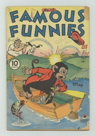 Famous Funnies 118 1944 Fr/gd 1.  5