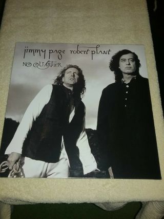 Jimmy Page Robert Plant No Quarter Double Record 1994 Unplayed