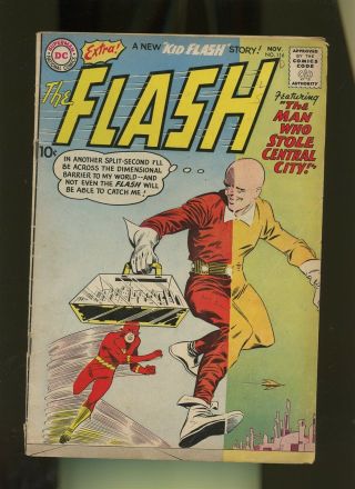 Flash 116 Gd 2.  0 1 Book Dc Comics Barry Allen 1st Appearances 1960 Vol.  1