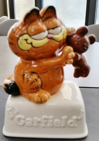 Garfield And Pooky Music Box Form The Archives Paws Inc. ,