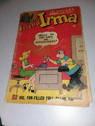 My Friend Irma 7 Atlas Comics 1951 Stan Lee Dan Decarlo Kurtzman Art Golden Age