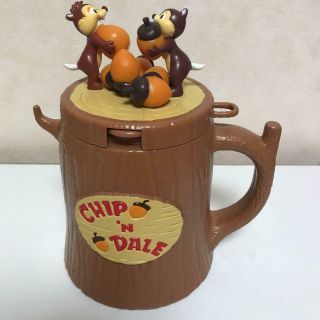 Tokyo Disney Resort Chip And Dale Drink Cup Item Rare F/s