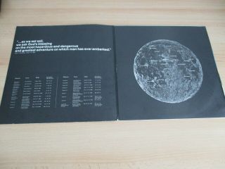 APOLLO 11 LUNER MOON LANDING - 3 X VINYL LPS (EX) 1969 8