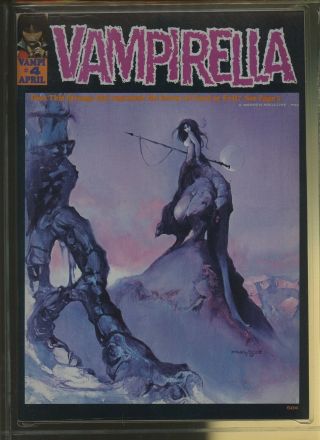 Vampirella 4 CGC 9.  6 | Warren 1970 | Jeffery Jones & Vaughn Bode Cover. 2