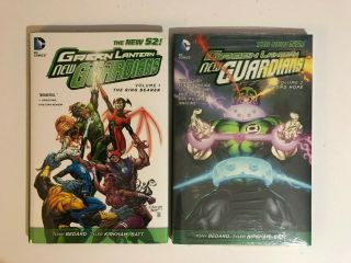 Green Lantern Guardians 52 Volume 1 And 2 Hard Cover Nm Dc Comics