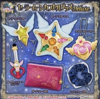 Bandai Sailor Moon Capsule Goods Deluxe Set Of 6 Complete Gashapon Anime F/s