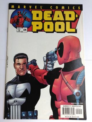 Deadpool 54 1998 Series Vs Punisher