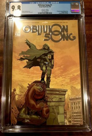 Oblivion Song 1 Collectors Edition Foil Cgc 9.  8 Movie Ltd 1000