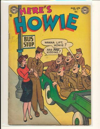 Here’s Howie Comics 14 G/vg Cond.