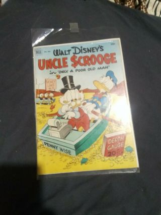 Four Color 386 (uncle Scrooge 1) Carl Barks Art Disney Dell 1953