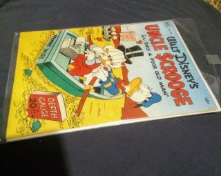 Four Color 386 (Uncle Scrooge 1) Carl Barks Art Disney Dell 1953 2