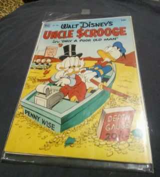 Four Color 386 (Uncle Scrooge 1) Carl Barks Art Disney Dell 1953 3