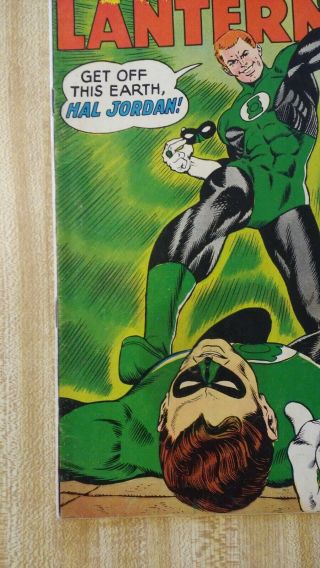 Green Lantern 59 1ST APP.  GUY GARDNER DC Comics 1968 3