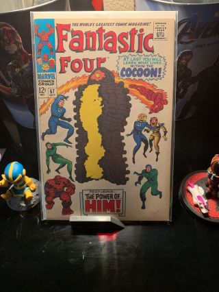 Fantastic Four 67 Reprint 1st APP of Warlock Key NM 2nd Printing Cocoon 2