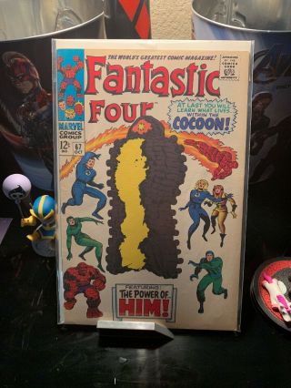 Fantastic Four 67 Reprint 1st APP of Warlock Key NM 2nd Printing Cocoon 3