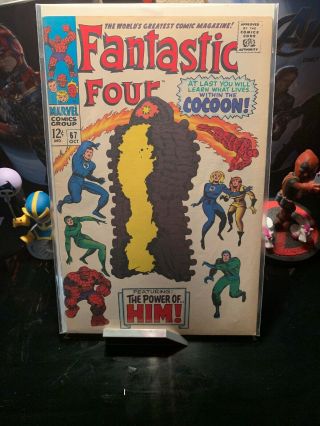 Fantastic Four 67 Reprint 1st APP of Warlock Key NM 2nd Printing Cocoon 4