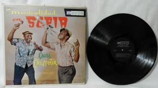Cuni Con Chapotin Y Sus Estrellas " Musicalidad En Sepia " 1980 (maype) Vg/vg,