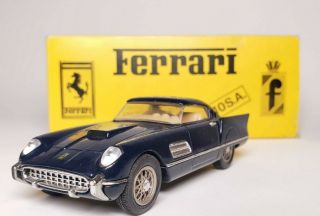 Idea3 1:43 1956 Ferrari 410sa Superfast 1 Pininfarina (blue) Box & Booklet - 9
