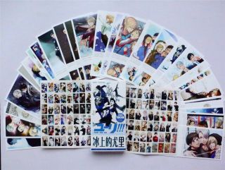 YURI on ICE Katsuki Yuri 30 postcards postal cards,  30 lomo,  stickers 2