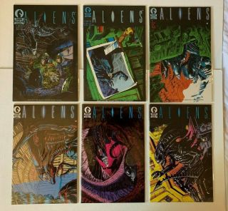 Aliens 1 - 6 Complete Set (1988) Vf/nm 1st Aliens First Prints