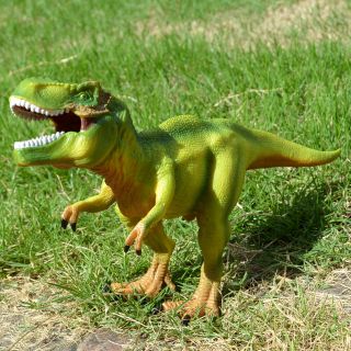 Large Tyrannosaurus Rex Dinosaur Toy Model Birthday Gift For Kids Green T - Rex