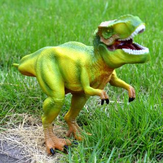 Large Tyrannosaurus Rex Dinosaur Toy Model Birthday Gift For Kids Green T - Rex 3