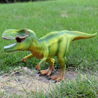 Large Tyrannosaurus Rex Dinosaur Toy Model Birthday Gift For Kids Green T - Rex 4
