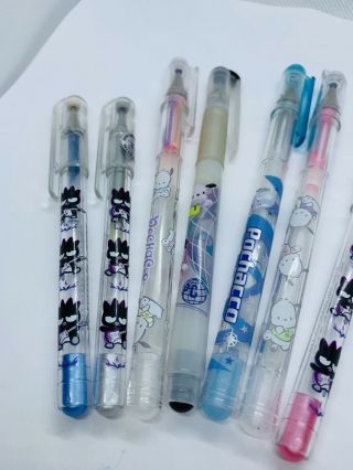 Vintage Sanrio Pens Pochacco Badtz Maru Pens 1999 4