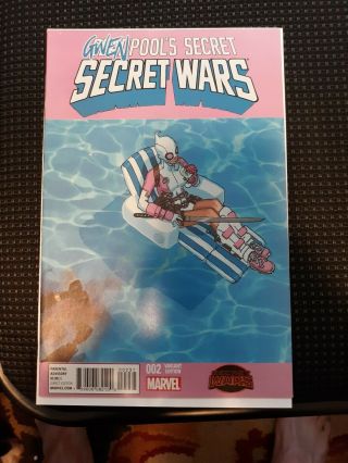 Deadpool Secret Wars 2 Gwenpool First Appearance Spider Gwen 1 Variants