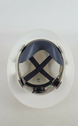 Verizon Safari Full Brim Telephone Lineman Hard Hat Helmet Ratchet Adjust 3
