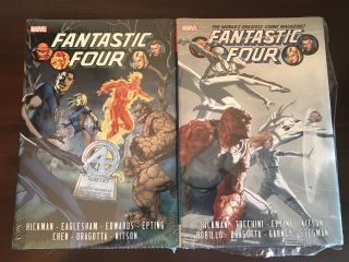 Fantastic Four Omnibus By Jonathan Hickman Volume 1 & 2 - And - Oop