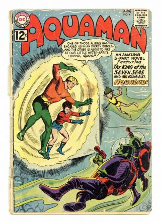 Aquaman (1st Series) 4 1962 Fr 1.  0