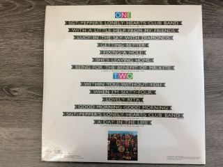 LP Picture Disc The Beatles Sgt Pepper US Capitol SEAX 11840 1978 Release 2