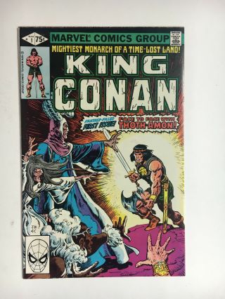 King Conan 1 Nm 1980 Marvel Comic Buscema Chan